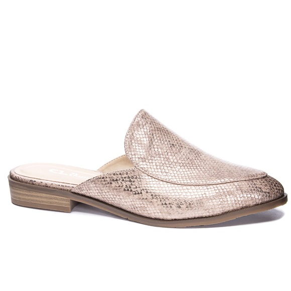 Chinese Laundry Shoes - Chinese Laundry Snakeskin Print Mule